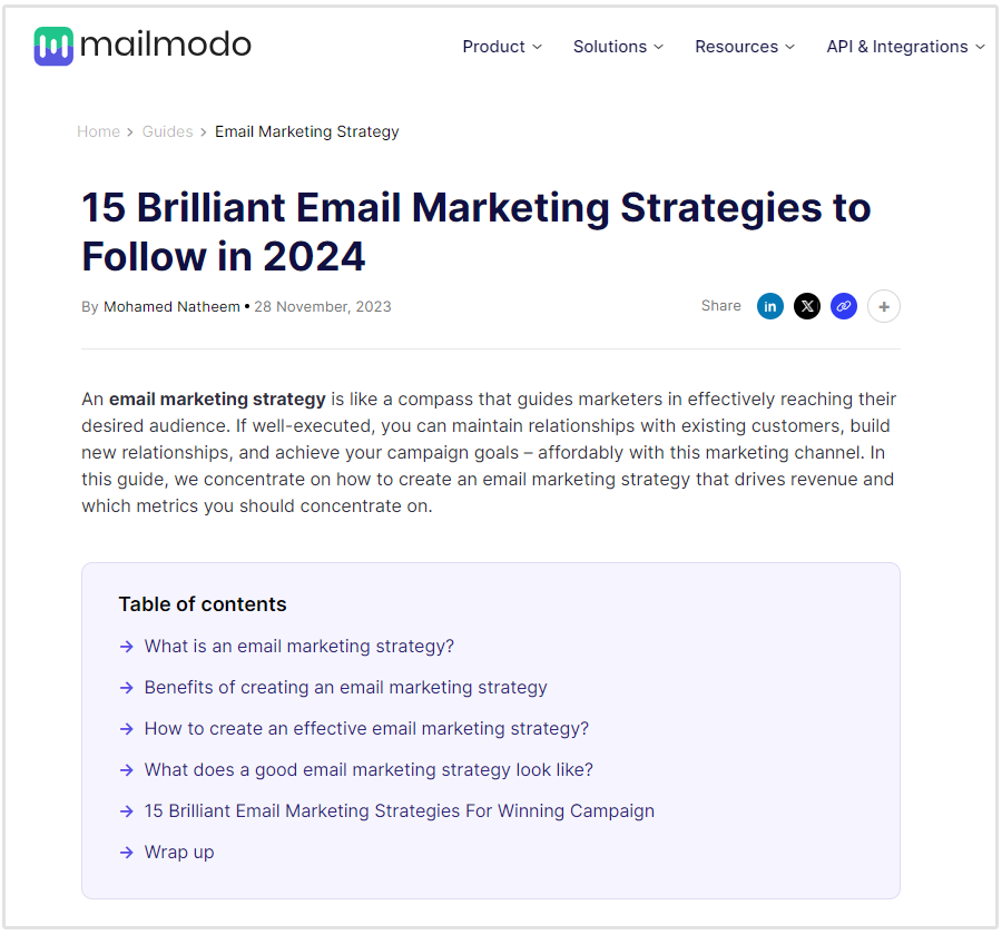strategie marketingu emailowego